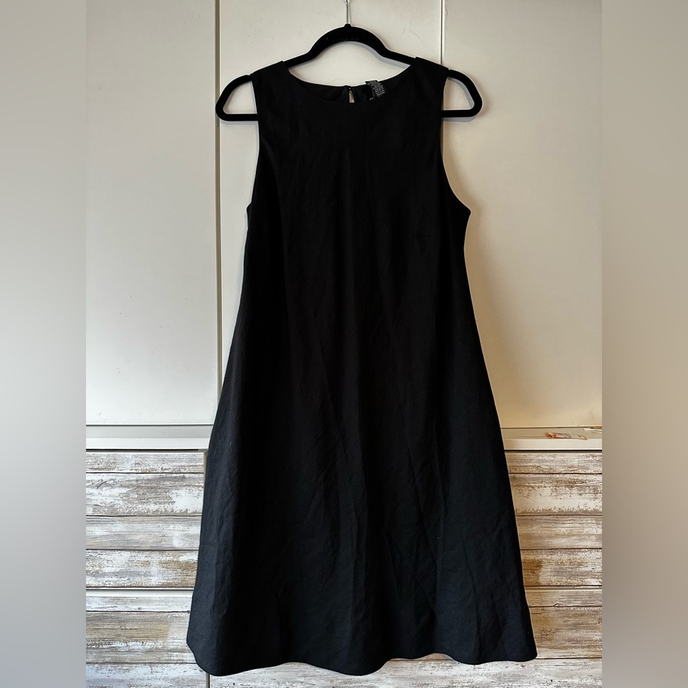 NWT. New York and Company black sleeveless dress in size 12